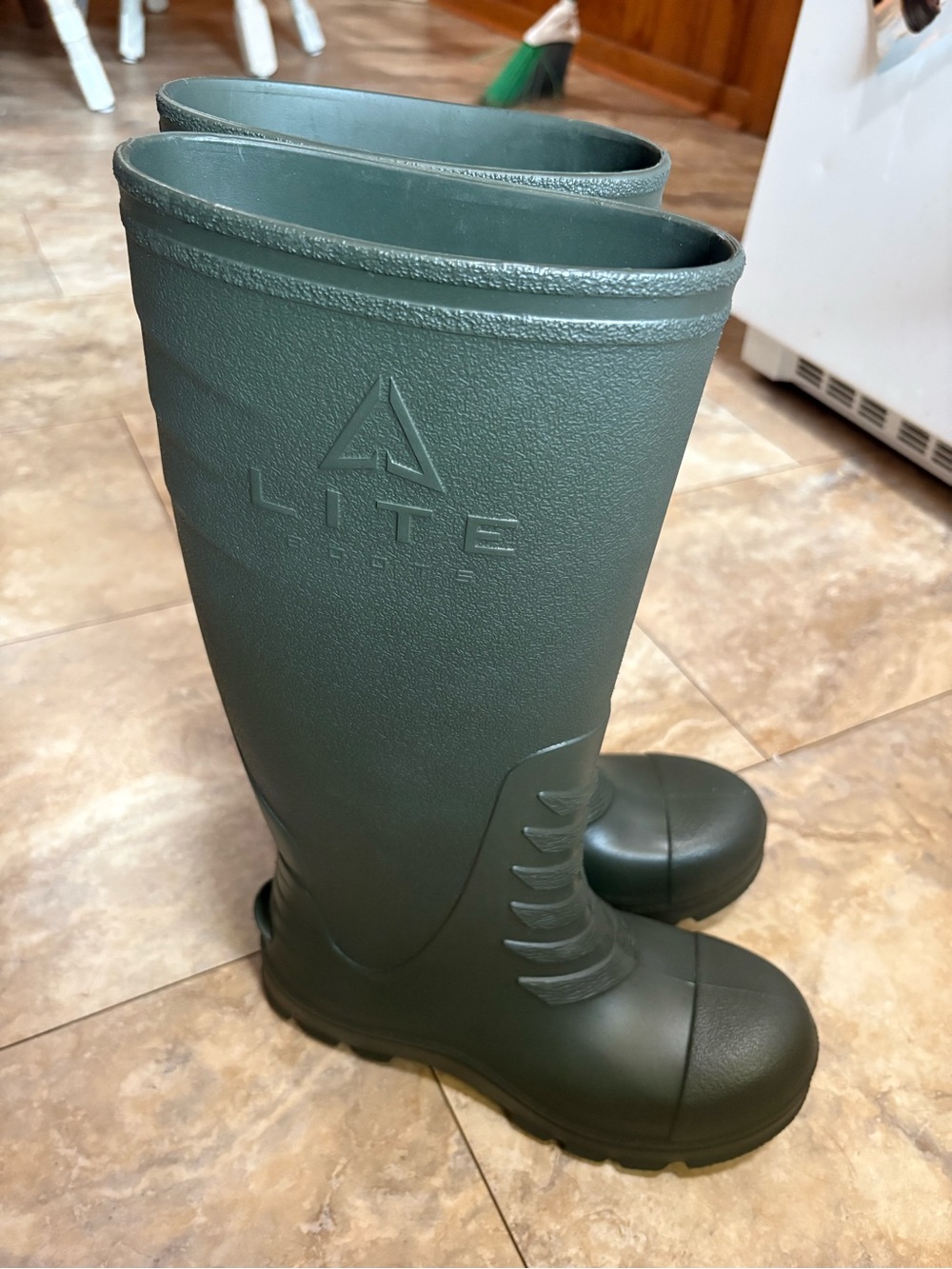 Lite Boots 16” waterproof boots (women’s 8.5/mens 7)